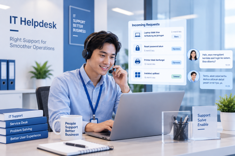 IT Helpdesk Outsourcing: Bagaimana Layanan Ini Membantu Menangani Masalah Teknis Perusahaan?