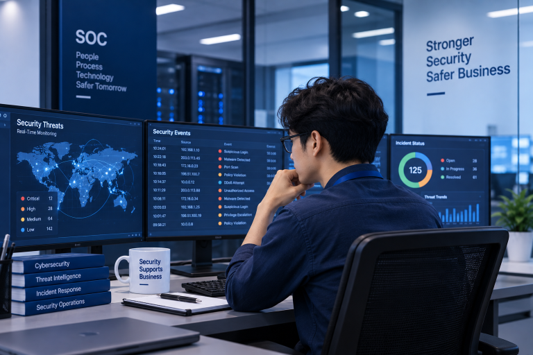 Security Operation Center Outsourcing: Apa Manfaatnya bagi Keamanan Operasional Perusahaan?