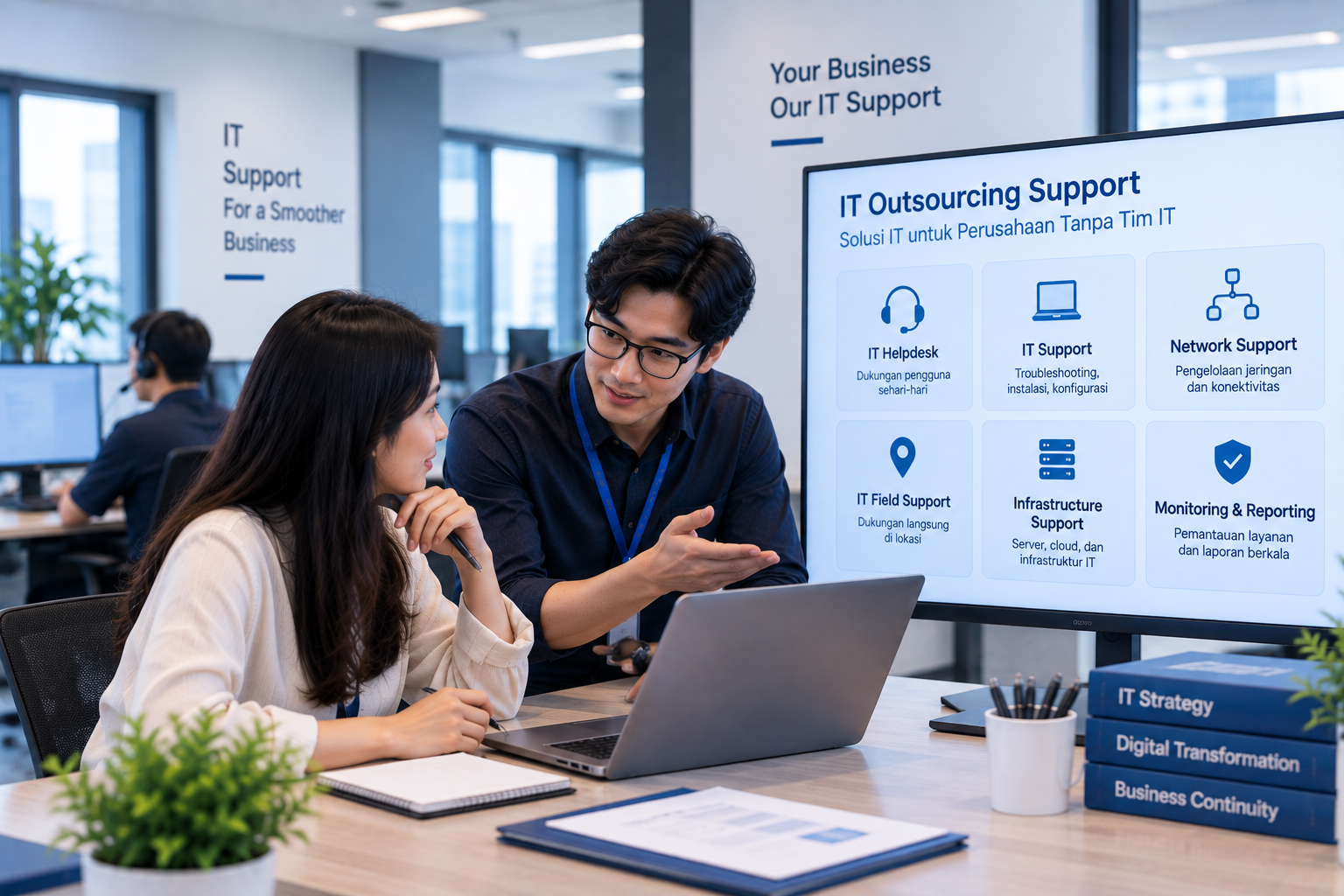 IT Outsourcing untuk Perusahaan Tanpa Tim IT: Bagaimana Cara Kerjanya?