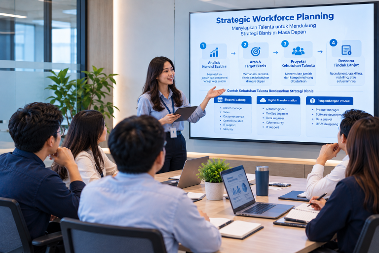 Strategic Workforce Planning: Bagaimana Perusahaan Menentukan Kebutuhan Talenta di Masa Depan?