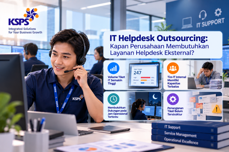 IT Helpdesk Outsourcing: Kapan Perusahaan Membutuhkan Layanan Helpdesk Eksternal?