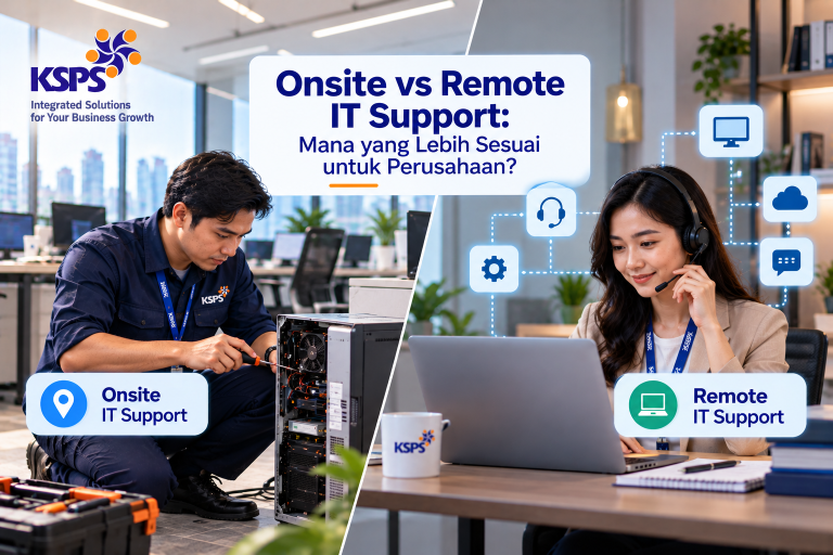 Onsite vs Remote IT Support: Mana yang Lebih Sesuai untuk Perusahaan?